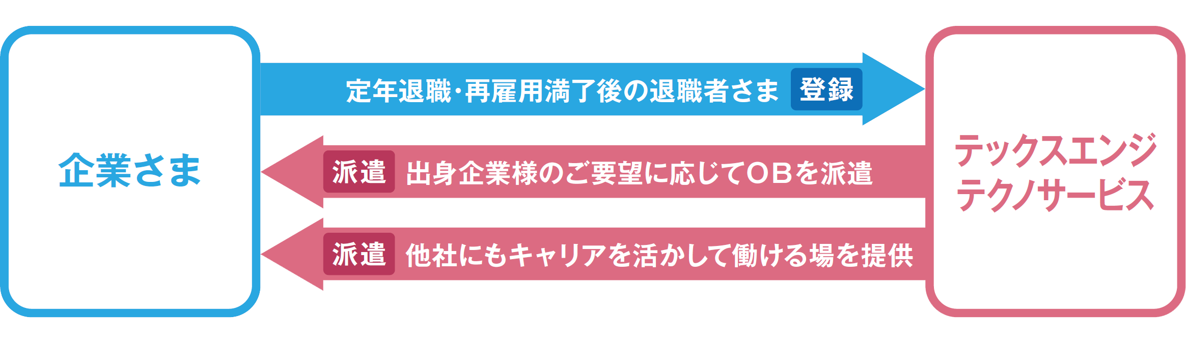 定年退職・再雇用後のシニア人材の活用サポート